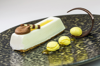 Honing cheesecake brique