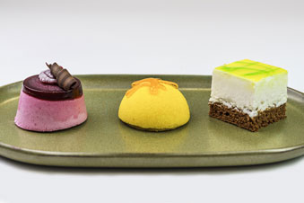 Trio van fruit